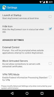 Скачать бесплатно AnyConnect [Открты функции] 4.10.00102 - Русская версия apk на Андроид