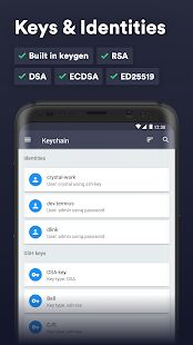 Скачать бесплатно Termius - SSH/SFTP and Telnet client [Разблокированная] 5.2.9 - RUS apk на Андроид