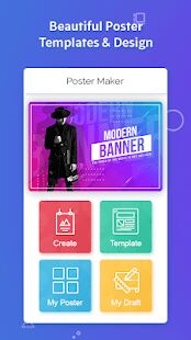 Скачать бесплатно Poster Maker, Flyers, Banner, Logo Ads Page Design [Полная] 8.6 - RU apk на Андроид