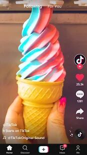 Скачать бесплатно TikTok Lite [Без рекламы] 19.2.2 - RU apk на Андроид