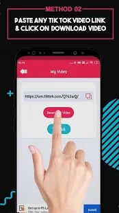 Скачать бесплатно Video Downloader for TikTok - No Watermark [Разблокированная] 1.0.78 - RUS apk на Андроид