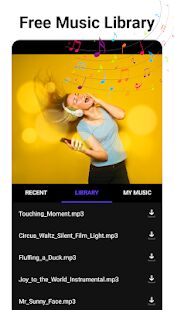 Скачать бесплатно создатель музыкального видео [Максимальная] 1.0.6 - RUS apk на Андроид