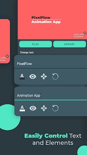 Скачать бесплатно PixelFlow - Intro maker and Animation Creator [Без рекламы] 2.3.2 - RU apk на Андроид