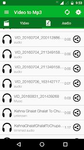 Скачать бесплатно Видео в MP3 конвертер [Полная] 7.7 - Русская версия apk на Андроид