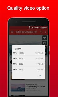 Скачать бесплатно Video Downloader HD [Разблокированная] 1.3.9 - Русская версия apk на Андроид