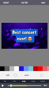 Скачать бесплатно Video Text Editor [Без рекламы] 1.2.7 - RU apk на Андроид