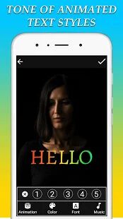 Скачать бесплатно Анимированный текст на видео [Полная] 0.6.0 - RUS apk на Андроид