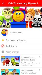 Скачать бесплатно KidsTube [Открты функции] 5.21.5 - Русская версия apk на Андроид