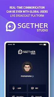 Скачать бесплатно SGETHER Studio - Live Stream [Все функции] 1.2.9 - RUS apk на Андроид