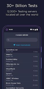 Скачать бесплатно Speedtest от Ookla [Максимальная] 4.5.36 - Русская версия apk на Андроид