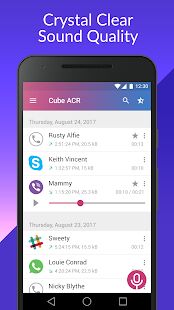 Скачать бесплатно Запись звонков - Cube ACR [Открты функции] 2.3.203 - RU apk на Андроид