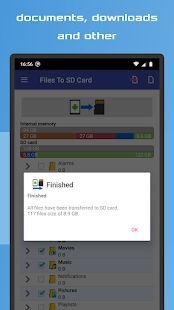 Скачать бесплатно Files To SD Card [Без рекламы] 1.68992 - Русская версия apk на Андроид