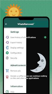 Скачать бесплатно WhatsRemoved+ [Открты функции] 6.0.9 - RUS apk на Андроид