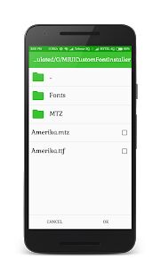 Скачать бесплатно Custom Font Installer For MIUI [Без рекламы] 2.0 - RU apk на Андроид