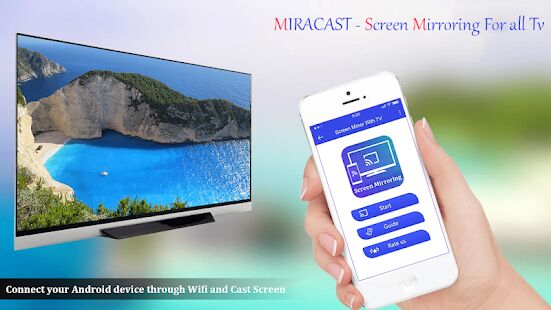 Скачать бесплатно Miracast for Android to tv : Wifi Display [Максимальная] 1.4 - RUS apk на Андроид