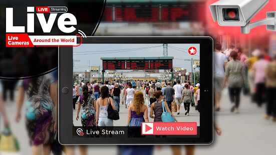 Скачать бесплатно Live Cam - Живая земля Посмотреть в HD [Полная] 2.6 - RUS apk на Андроид