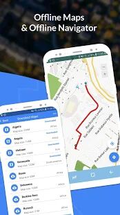 Скачать бесплатно GPS, Maps, Navigate, Traffic & Area Calculating [Разблокированная] 1.3.3 - RUS apk на Андроид