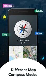 Скачать бесплатно Free GPS Navigation & Maps, Directions [Разблокированная] 3.27 - RUS apk на Андроид