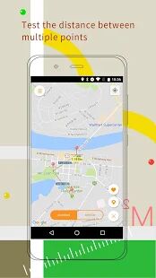 Скачать бесплатно GPS Измеряйте расстояние и площадь на карте [Без рекламы] 1.9.1 - RUS apk на Андроид
