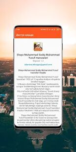 Скачать бесплатно Shayx Muhammad Sodiq Muhammad Yusuf maruzalari MP3 [Все функции] 1.1 - RU apk на Андроид