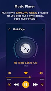 Скачать бесплатно Music Player For Samsung [Максимальная] 2.0 - Русская версия apk на Андроид