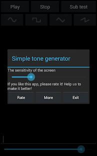 Скачать бесплатно Простой генератор звука [Все функции] 1.20 - RU apk на Андроид