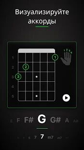 Скачать бесплатно Guitar Tuner Pro - Tune your Guitar, Bass, Ukulele [Полная] 1.13.07 - Русская версия apk на Андроид