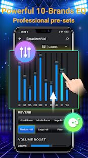 Скачать бесплатно Музыкальный плеер-10-полосный эквалайзер MP3-плеер [Открты функции] 2.0.1 - Русская версия apk на Андроид