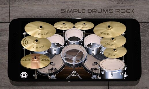 Скачать бесплатно Simple Drums Rock - Симулятор барабанов [Открты функции] 1.6.4 - RU apk на Андроид