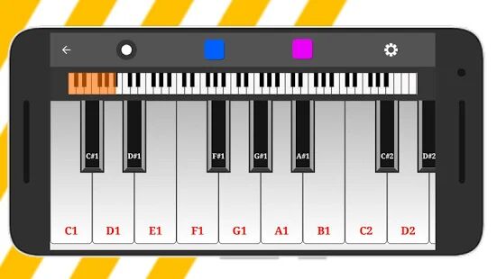 Скачать бесплатно Electronic Organ, Piano, Guitar, violin, Drum Pad [Полная] 1.9 - Русская версия apk на Андроид