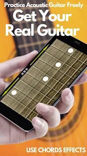 Скачать бесплатно Real Guitar App - Виртуальный симулятор гитары Pro [Все функции] 2.2.5 - RU apk на Андроид