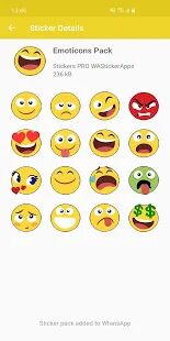 Скачать бесплатно Новые 3D смайлики наклейки (WAStickerApps Emojis) [Без рекламы] 2.7.0 - RUS apk на Андроид