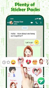 Скачать бесплатно стикеры для whatsapp - WAStickerApps [Без рекламы] 1.4.2 - RU apk на Андроид