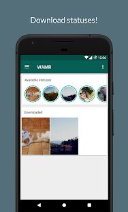 Скачать бесплатно WAMR - Recover deleted messages & status download [Максимальная] 0.11.0 - RU apk на Андроид