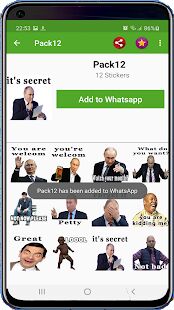 Скачать бесплатно Смешные стикеры мемов 2021 - WAStickerApps [Без рекламы] 1.2 - Русская версия apk на Андроид