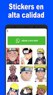 Скачать бесплатно Stickers de Naruto en Whatsapp - Dattebayo [Без рекламы] 9.8 - RUS apk на Андроид