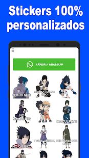 Скачать бесплатно Stickers de Naruto en Whatsapp - Dattebayo [Без рекламы] 9.8 - RUS apk на Андроид