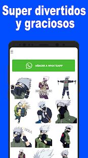 Скачать бесплатно Stickers de Naruto en Whatsapp - Dattebayo [Без рекламы] 9.8 - RUS apk на Андроид