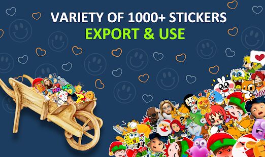 Скачать бесплатно Big Emoji Stickers 2020 iSticker WAStickerApps [Без рекламы] 2.8 - RUS apk на Андроид