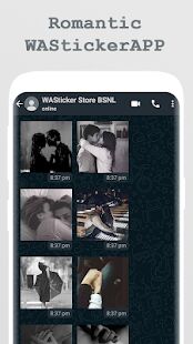 Скачать бесплатно Romantic Stickers for WA - WAStickerApp [Без рекламы] 1.4 - RUS apk на Андроид