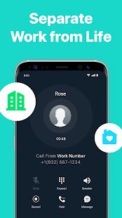 Скачать бесплатно 2nd Line: Second Phone Number for Texts & Calls [Разблокированная] 1.3.2 - RU apk на Андроид