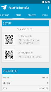 Скачать бесплатно FastFileTransfer [Без рекламы] 2.1.5 - RU apk на Андроид