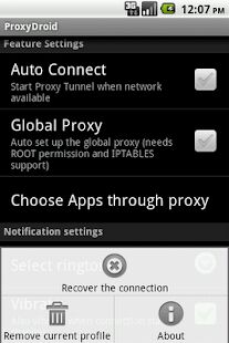 Скачать бесплатно ProxyDroid [Разблокированная] 3.2.0 - RU apk на Андроид