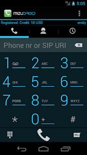 Скачать бесплатно MizuDroid SIP VOIP Softphone [Полная] 3.4.29 - RUS apk на Андроид