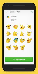 Скачать бесплатно Pika pika stickerWA poke [Полная] 1.0 - RUS apk на Андроид