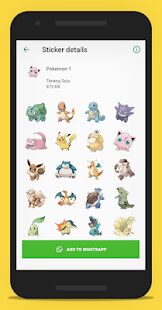 Скачать бесплатно Pika pika stickerWA poke [Полная] 1.0 - RUS apk на Андроид