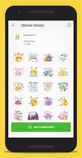 Скачать бесплатно Pika pika stickerWA poke [Полная] 1.0 - RUS apk на Андроид