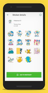 Скачать бесплатно Pika pika stickerWA poke [Полная] 1.0 - RUS apk на Андроид