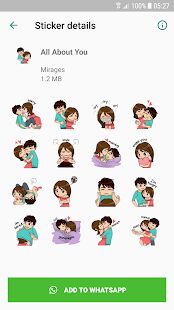 Скачать бесплатно Love Story Stickers - WAStickerApps [Полная] 1.0 - RUS apk на Андроид