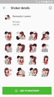 Скачать бесплатно Love Story Stickers - WAStickerApps [Полная] 1.0 - RUS apk на Андроид